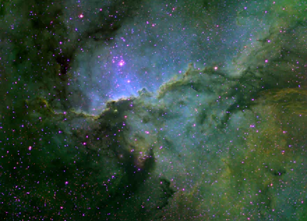  Fighting Dragons of Ara NGC 6188 (in Hubble colours) by Dylan O’Donnell