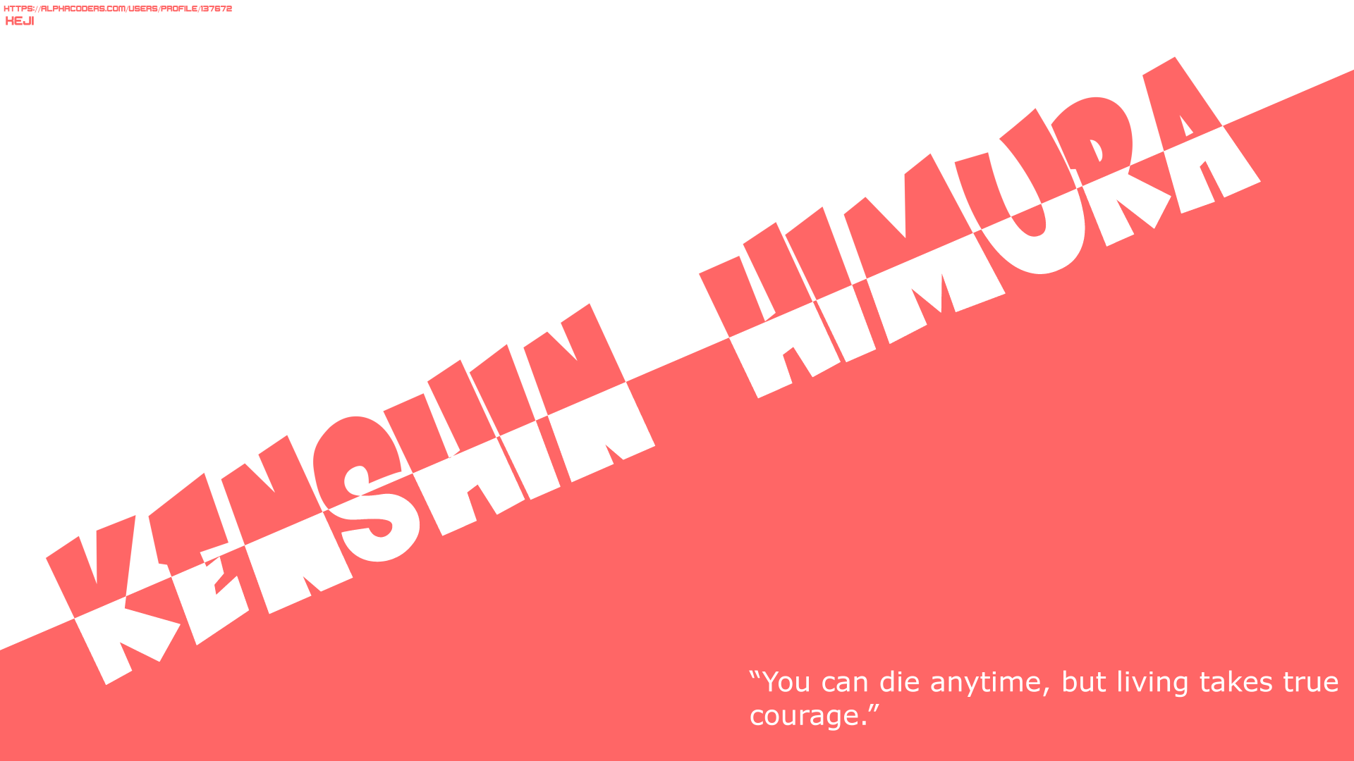 Download Quote Kenshin Himura Anime Rurouni Kenshin 8k Ultra HD Wallpaper by KEJI