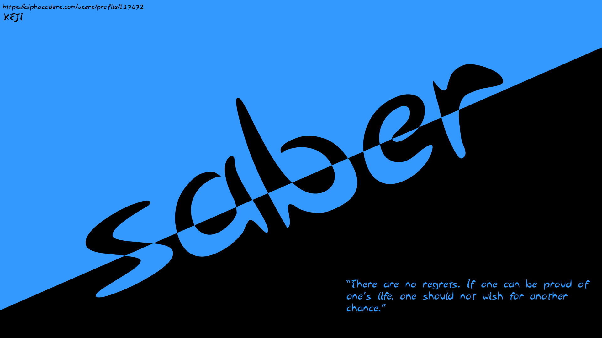 Download Quote Text Saber (Fate Series) Anime Fate/Grand Order 8k Ultra HD Wallpaper by KEJI