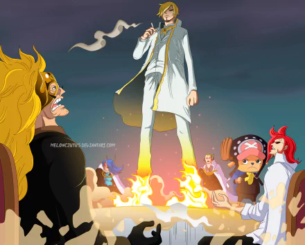 Niji Vinsmoke Yonji Vinsmoke Judge Vinsmoke Tony Tony Chopper Ichiji Vinsmoke Sanji (One Piece) Anime One Piece HD Desktop Wallpaper | Background Image
