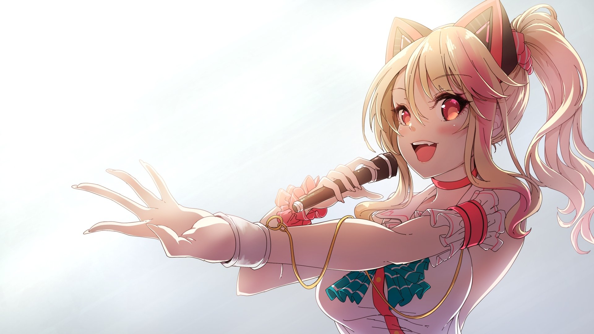 Download Mochi Nekonoki Anime Virtual Youtuber 4k Ultra HD Wallpaper by
