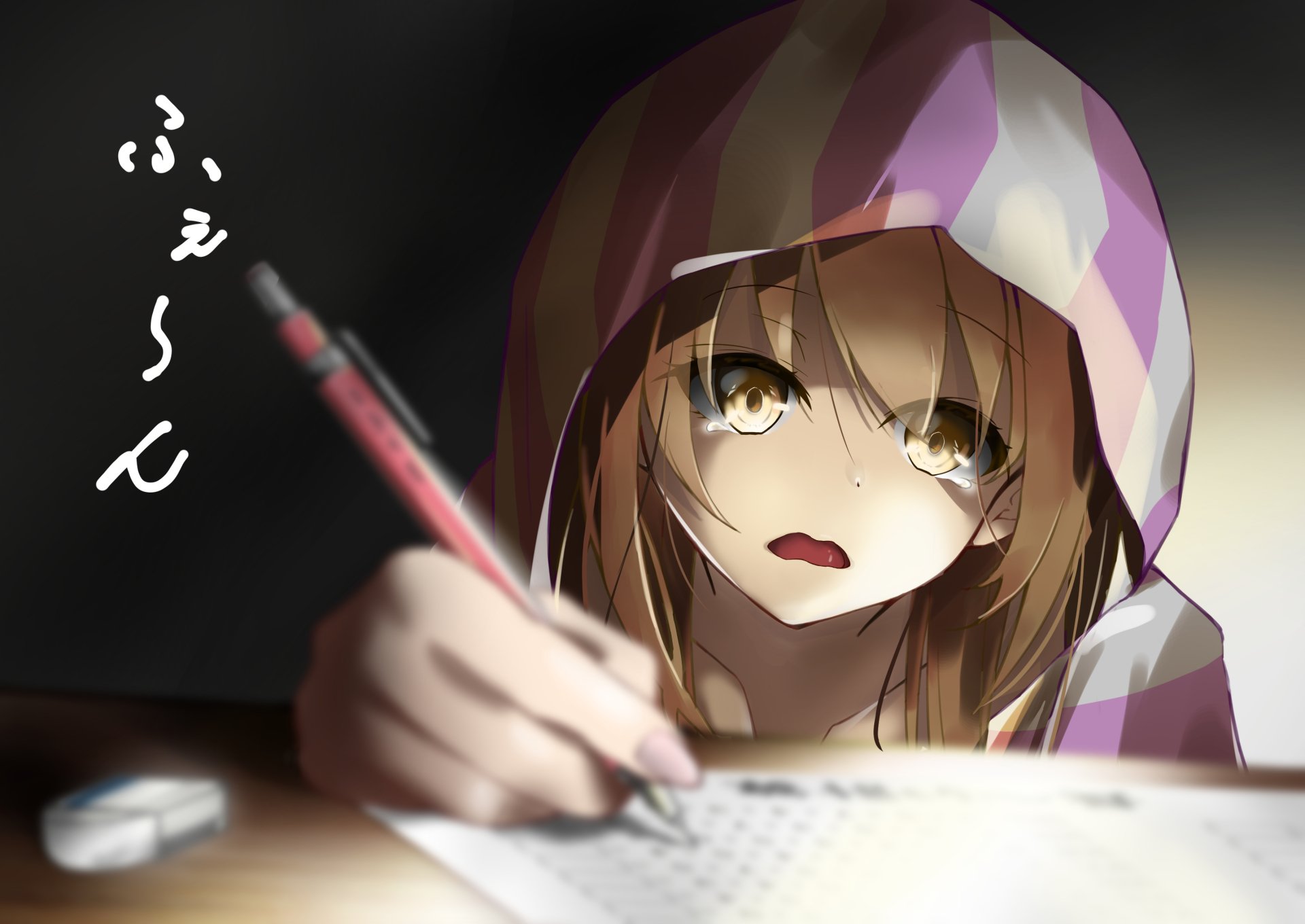 Download Ienaga Mugi Anime Virtual Youtuber HD Wallpaper by 泥介