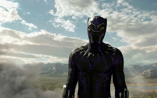 Black Panther (Marvel Comics) T'Challa movie HD Desktop Wallpaper | Background Image