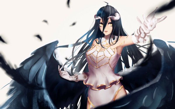 Anime Overlord Albedo HD Wallpaper | Background Image