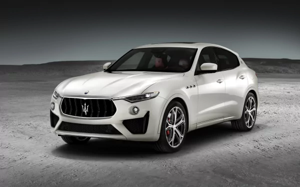 SUV white car car Maserati Maserati Levante vehicle Maserati Levante GTS HD Desktop Wallpaper | Background Image