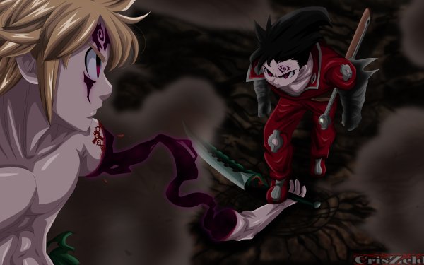 Anime The Seven Deadly Sins Zeldris Meliodas HD Wallpaper | Background Image