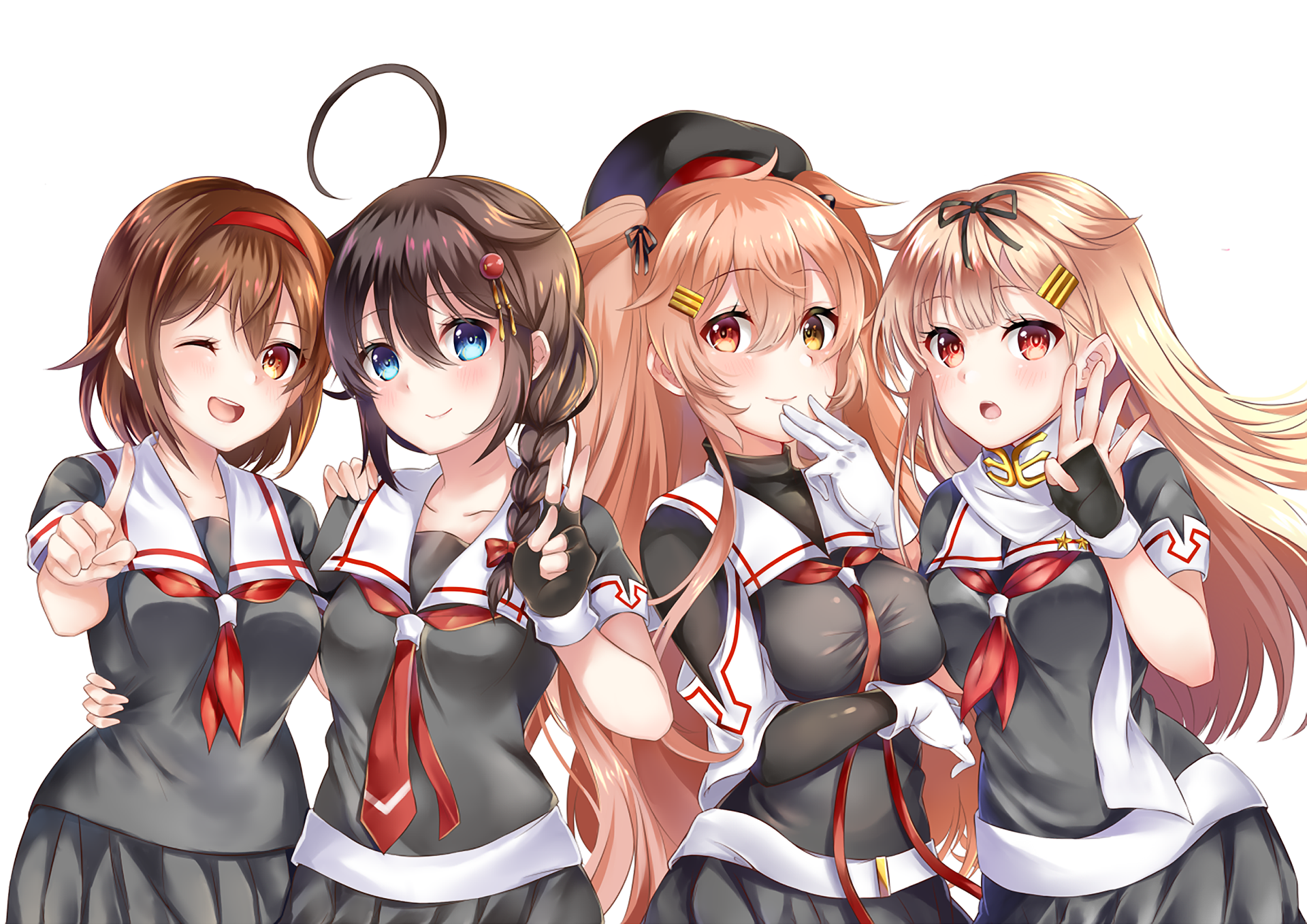 Kantai Collection Hd Wallpaper Background Image 1920x1357 Id