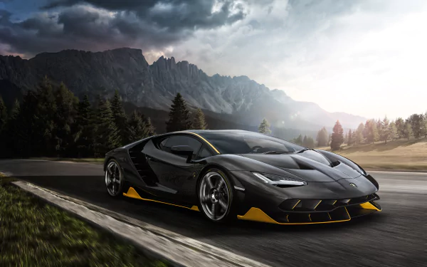 supercar car Lamborghini vehicle Lamborghini Centenario HD Desktop Wallpaper | Background Image