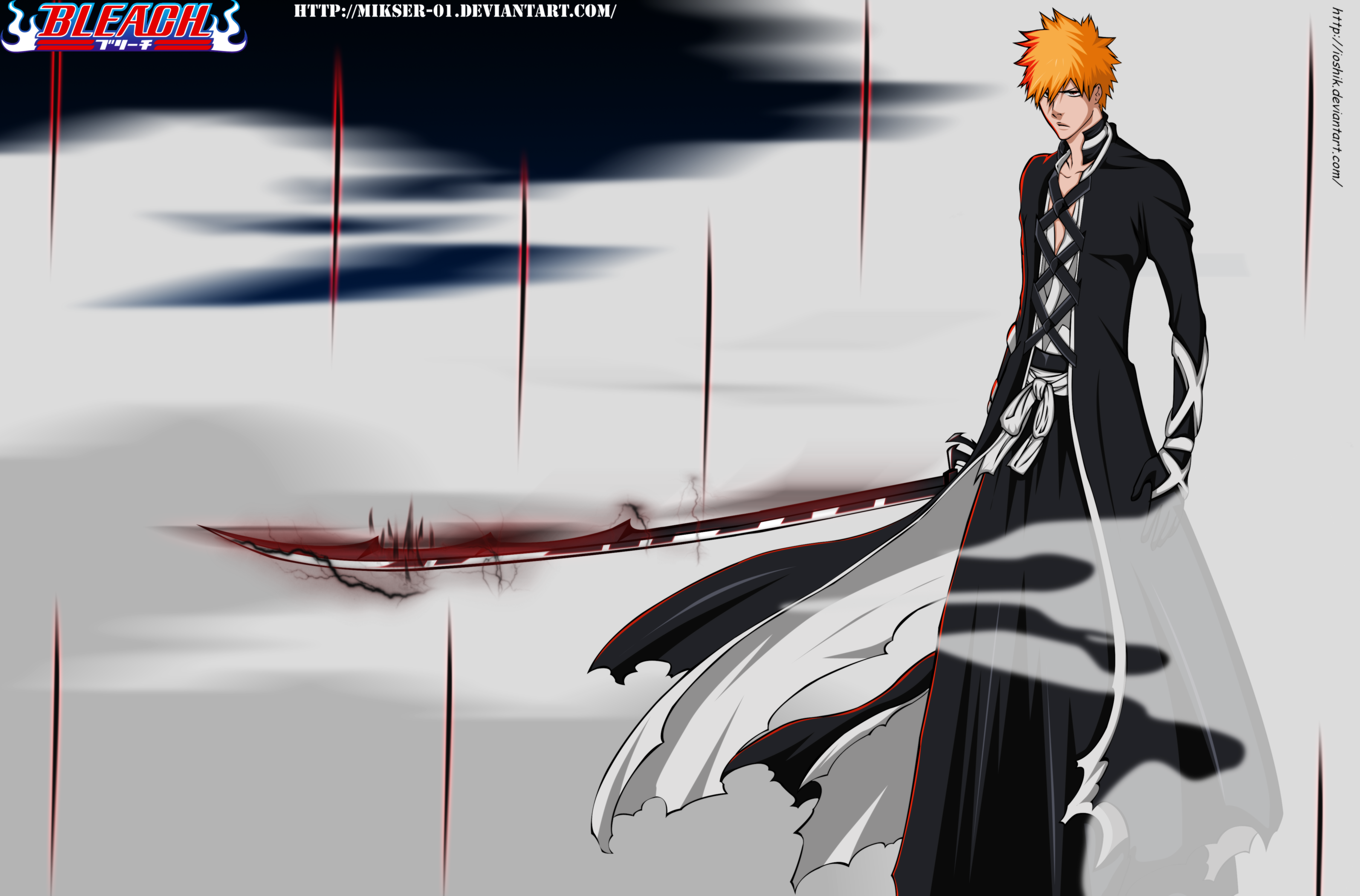 ichigo bankai 2da forma