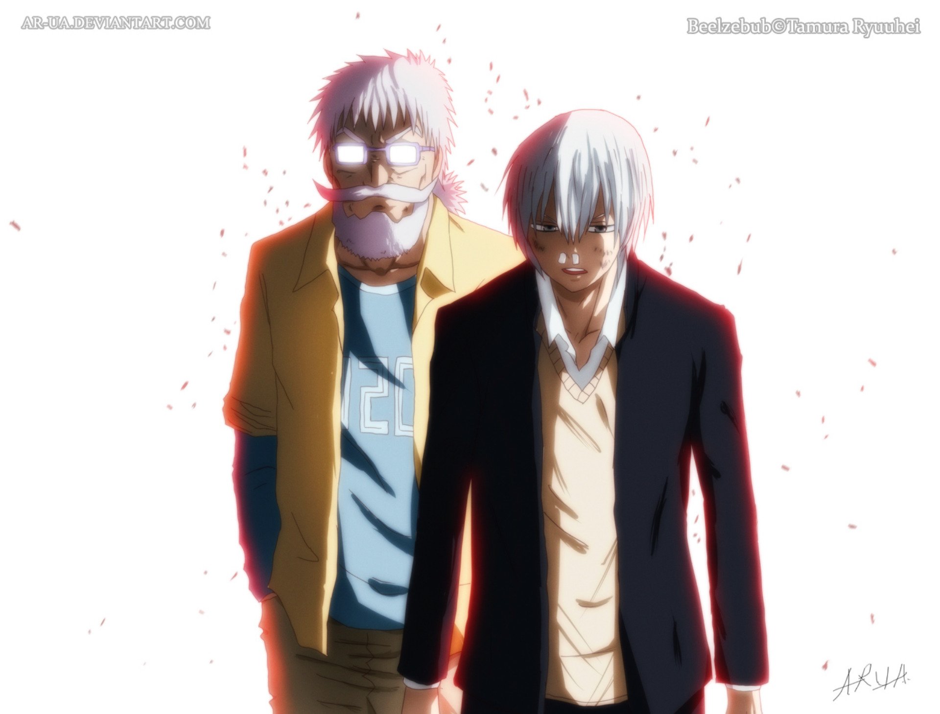 Download Behemoth (Beelzebub) Takayuki Furuichi Anime Beelzebub HD Wallpaper by AR-UA