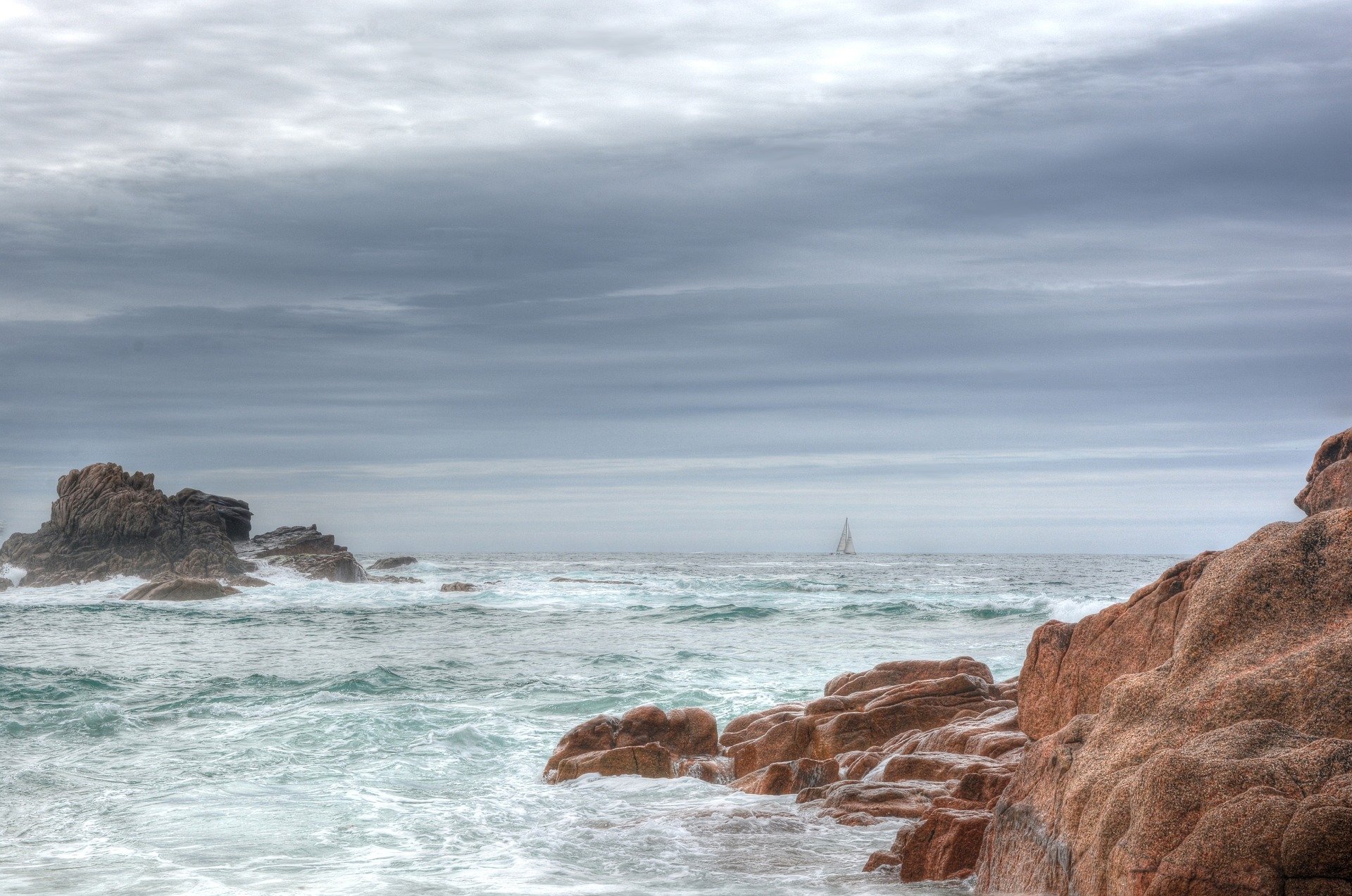 Download Yacht HDR Photography Ocean HD Wallpaper by Leif Linding