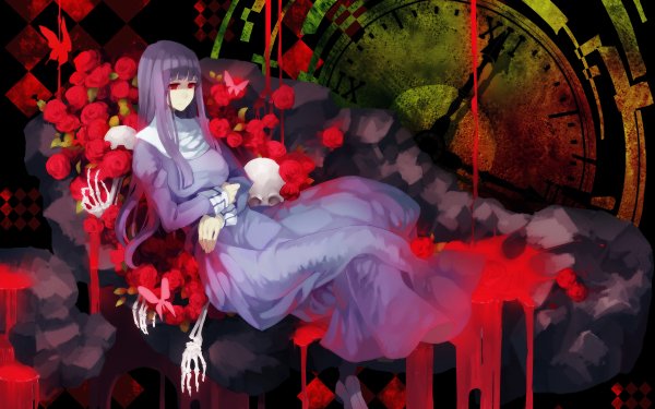 Anime Kara no Kyōkai Fujino Asagami HD Wallpaper | Background Image