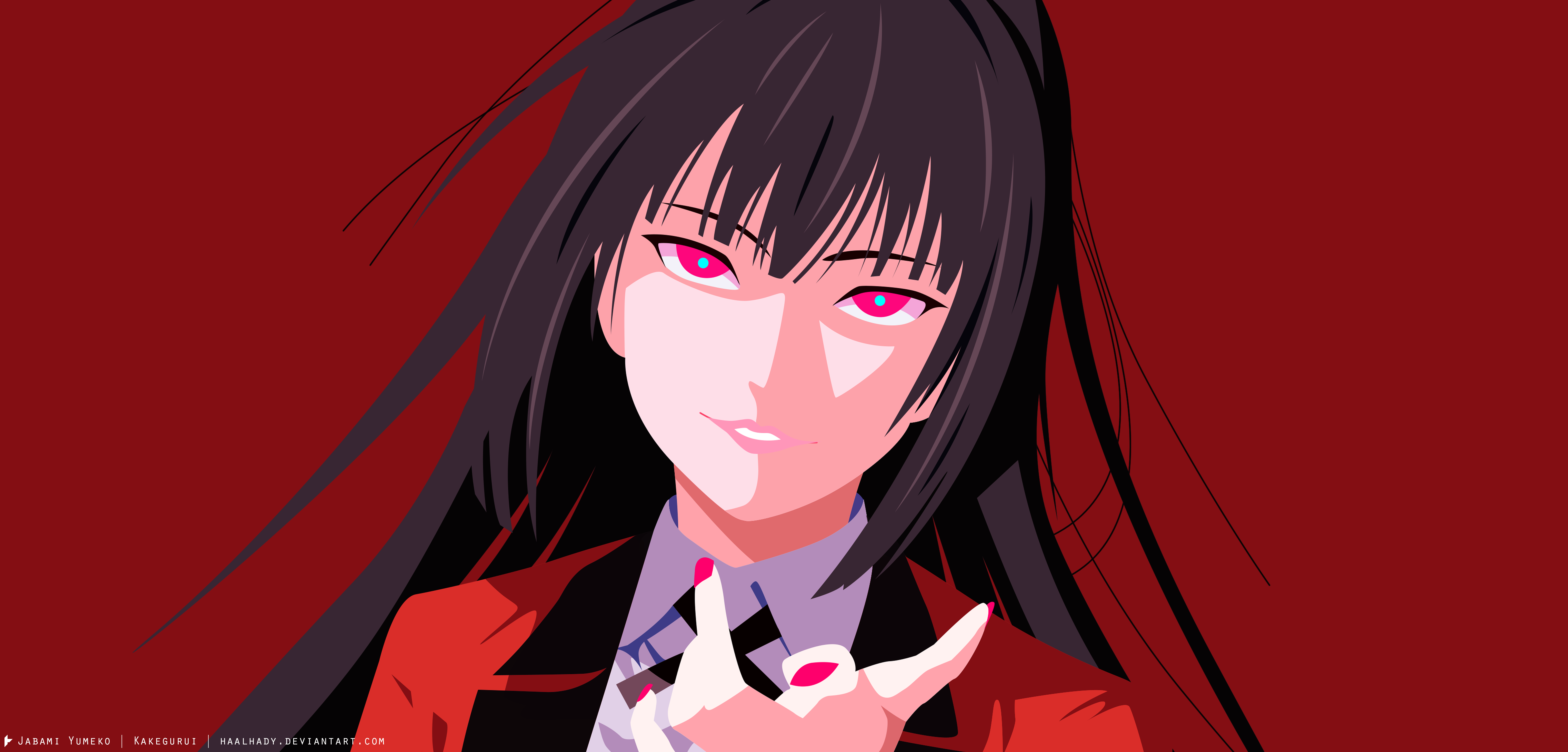 HD wallpaper: Anime, Kakegurui, Yumeko Jabami