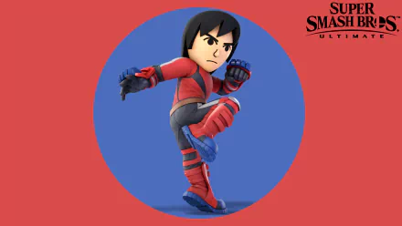 Mii Brawler video game Super Smash Bros. Ultimate HD Desktop Wallpaper | Background Image