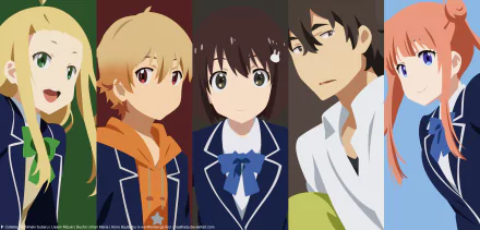 President (This Art Club Has A Problem!) Maria Imari Mizuki Usami Collette (This Art Club Has A Problem!) Subaru Uchimaki Anime This Art Club Has a Problem! HD Desktop Wallpaper | Background Image