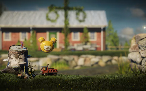 video game Unravel Two HD Desktop Wallpaper | Background Image