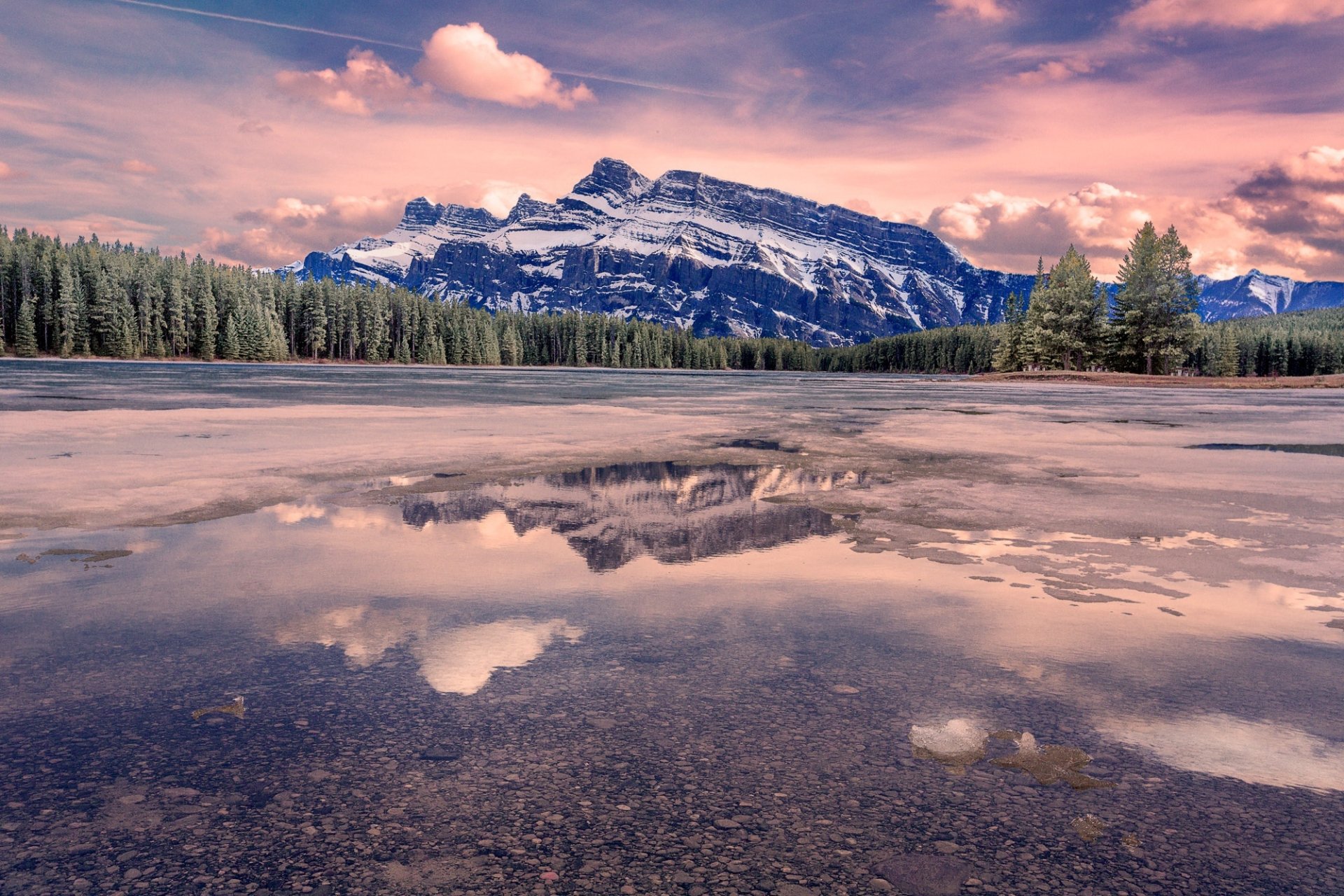 Download Cloud Reflection Mountain Nature Lake HD Wallpaper | 2000x1333 ...