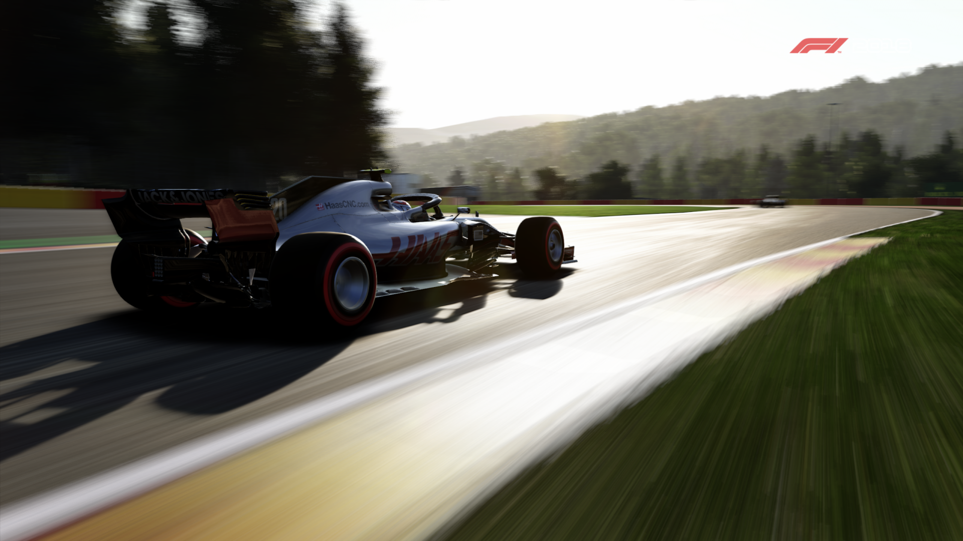 Download Haas VF-18 Haas F1 Team Vehicle F1 Video Game F1 2018 HD Wallpaper by FLX-II