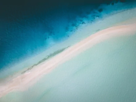 Maldives Island Aerial View