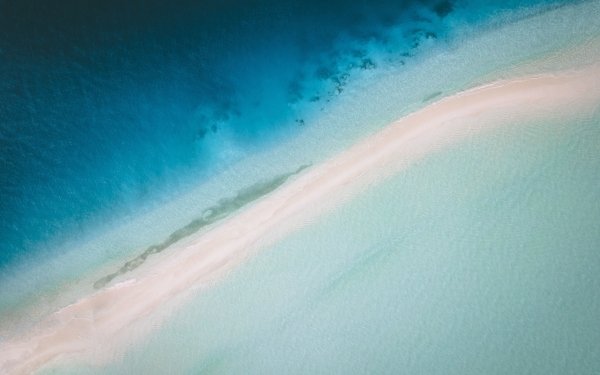 Nature Island Maldives Aerial HD Wallpaper | Background Image