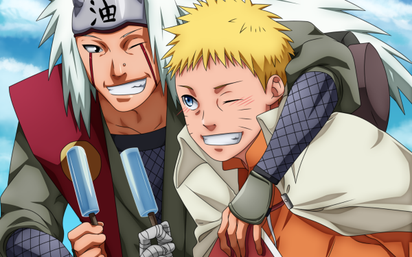 Anime Naruto Jiraiya Naruto Uzumaki HD Wallpaper | Background Image