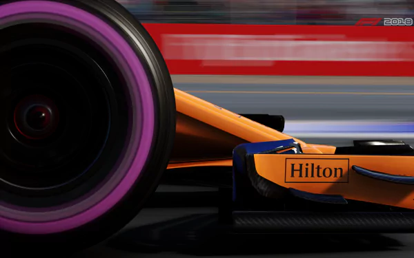 McLaren McLaren MCL33 vehicle F1 video game F1 2018 HD Desktop Wallpaper | Background Image
