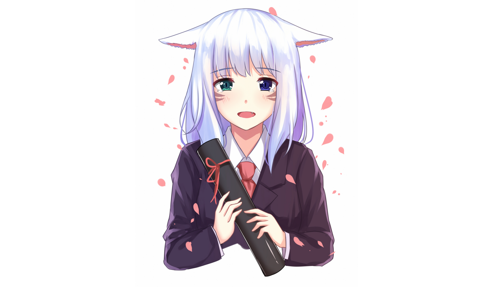 Download Miqo'te (Final Fantasy) Video Game Final Fantasy XIV HD Wallpaper by IK @_itakana