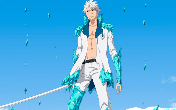 Tōshirō Hitsugaya Anime Bleach HD Desktop Wallpaper | Background Image