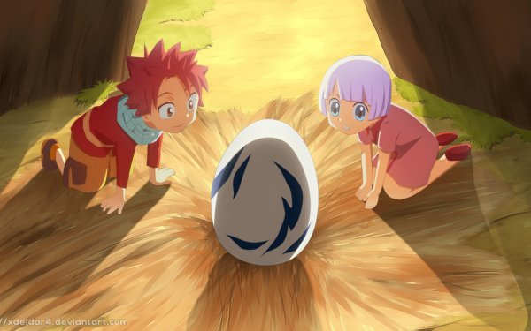 Anime Fairy Tail Natsu Dragneel Lisanna Strauss HD Wallpaper | Background Image