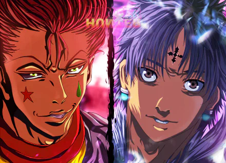 Chrollo Lucilfer Hisoka (Hunter × Hunter) Anime Hunter x Hunter HD Desktop Wallpaper | Background Image