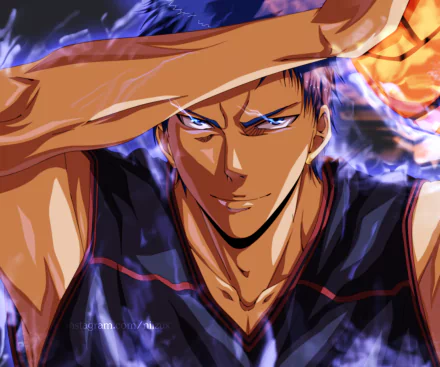 Daiki Aomine Anime Kuroko's Basketball HD Desktop Wallpaper | Background Image