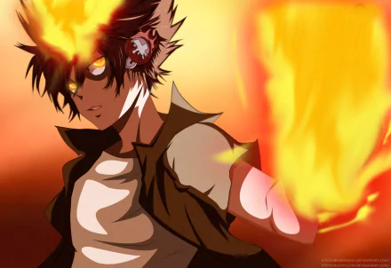 Tsunayoshi Sawada Anime Katekyō Hitman Reborn! HD Desktop Wallpaper | Background Image