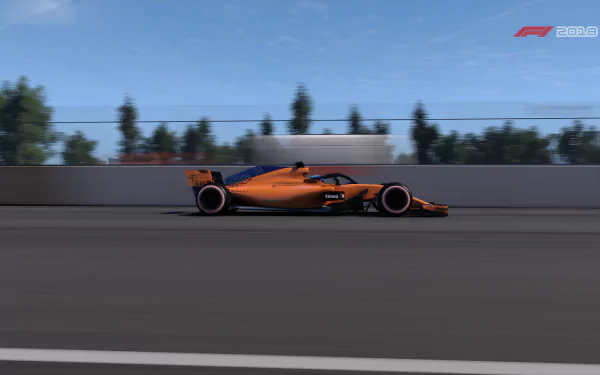 McLaren MCL33 McLaren F1 vehicle video game F1 2018 HD Desktop Wallpaper | Background Image