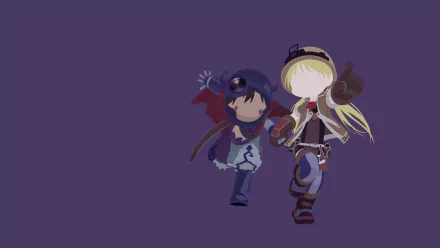 Reg (Made in Abyss) Riko (Made in Abyss) Anime Made in Abyss HD Desktop Wallpaper | Background Image