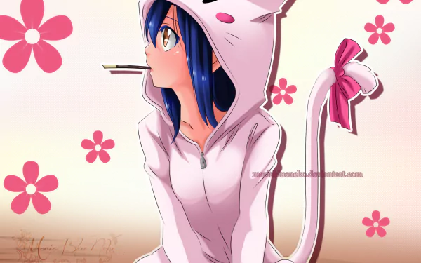 Wendy Marvell Anime Fairy Tail HD Desktop Wallpaper | Background Image