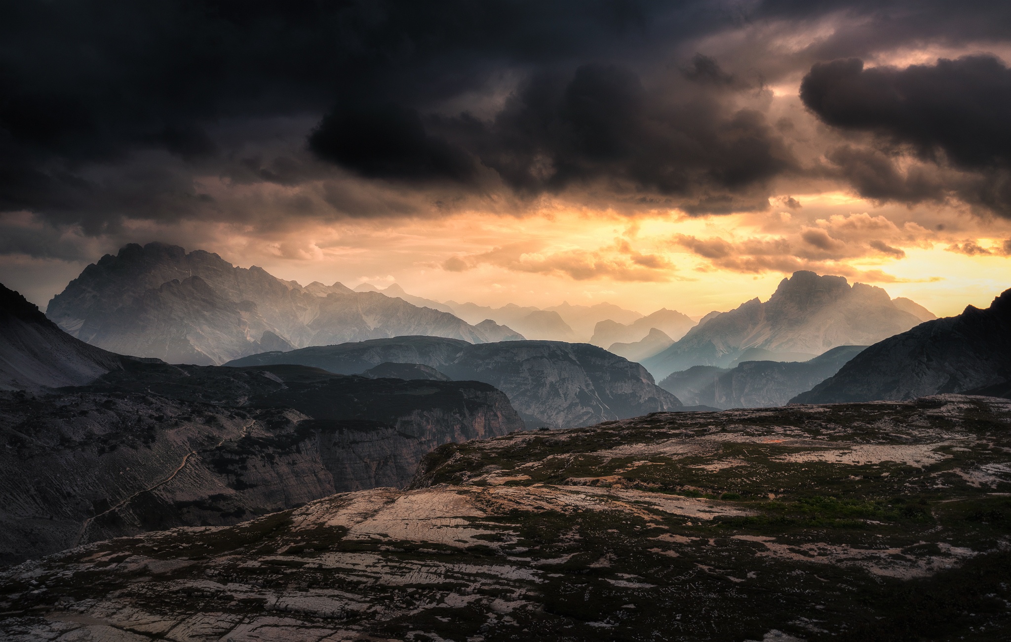 Download Cloud Mountain Nature Landscape HD Wallpaper