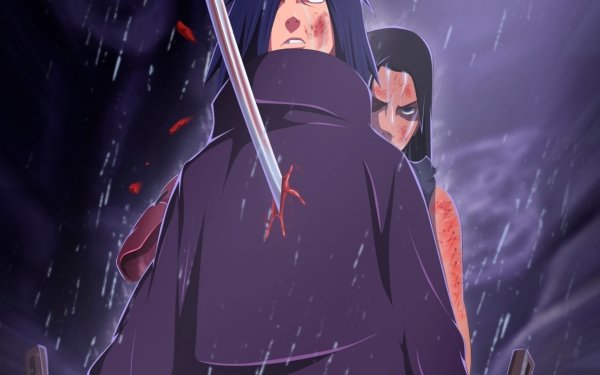 Anime Naruto Madara Uchiha Hashirama Senju HD Wallpaper | Background Image