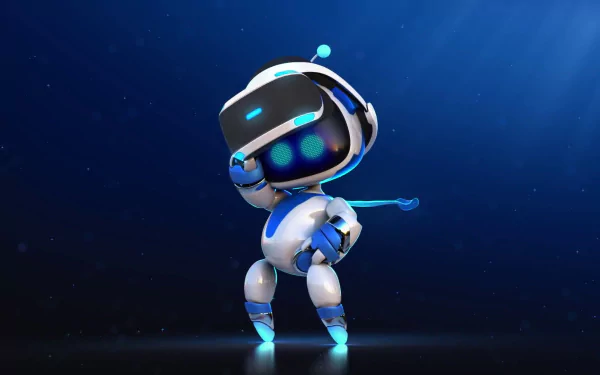 Astro Bot Rescue Mission Hd Wallpaper: A Whimsical Adventure Awaits