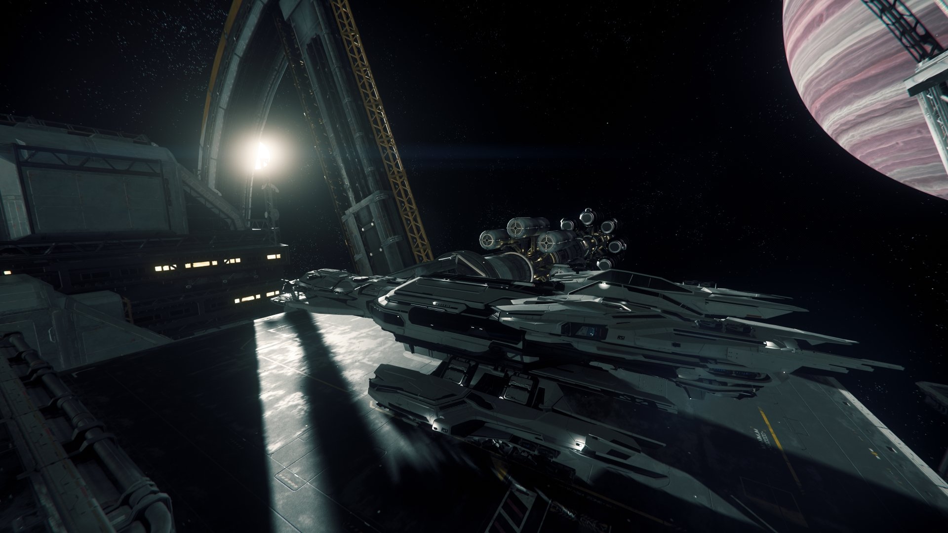 Download Port Olisar (Star Citizen) Constellation Phoenix (Star Citizen) Video Game Star Citizen 4k Ultra HD Wallpaper by DesoShow
