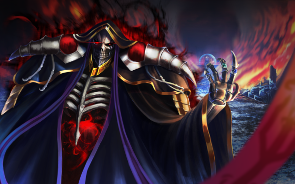 Anime Overlord Ainz Ooal Gown HD Wallpaper | Background Image