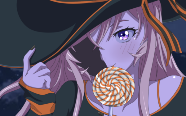 Anime Food Wars: Shokugeki no Soma Erina Nakiri Halloween HD Wallpaper | Background Image