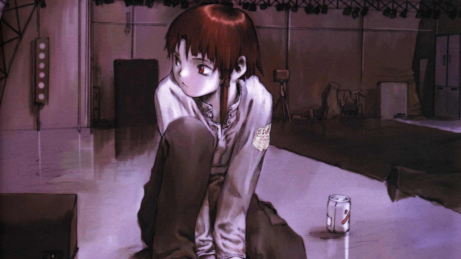 Anime Serial Experiments Lain Hd Wallpaper