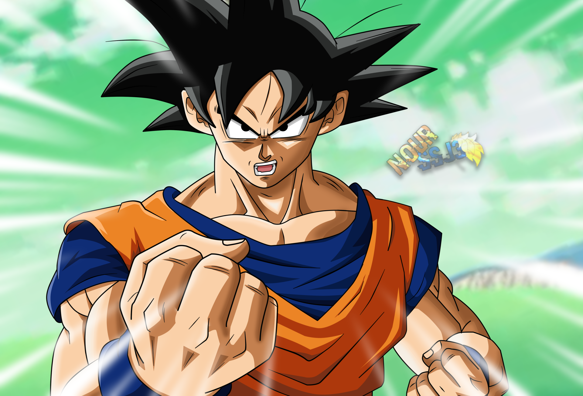 Download Goku Anime Dragon Ball Super 4k Ultra HD Wallpaper by nourssj3