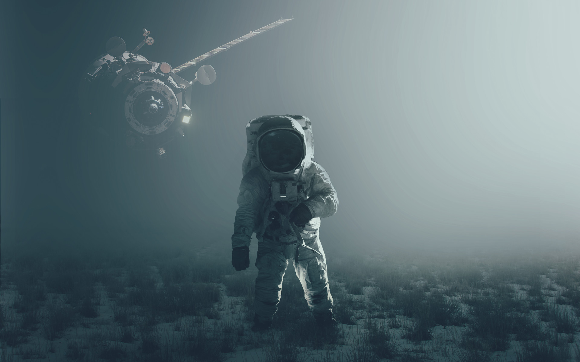 Sci Fi Astronaut HD Wallpaper By Vadim Sadovski