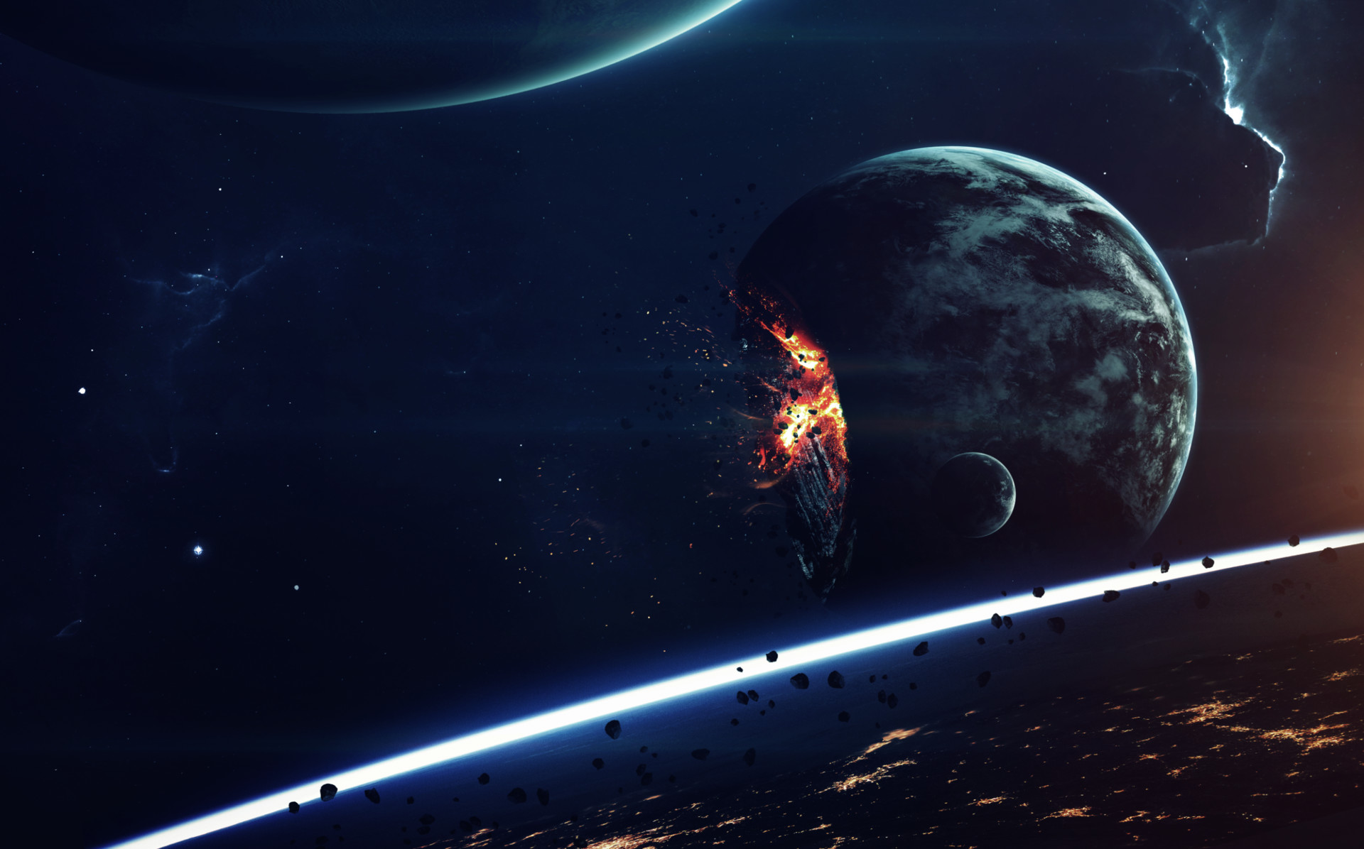 Download Sci Fi Apocalyptic HD Wallpaper by Vadim Sadovski
