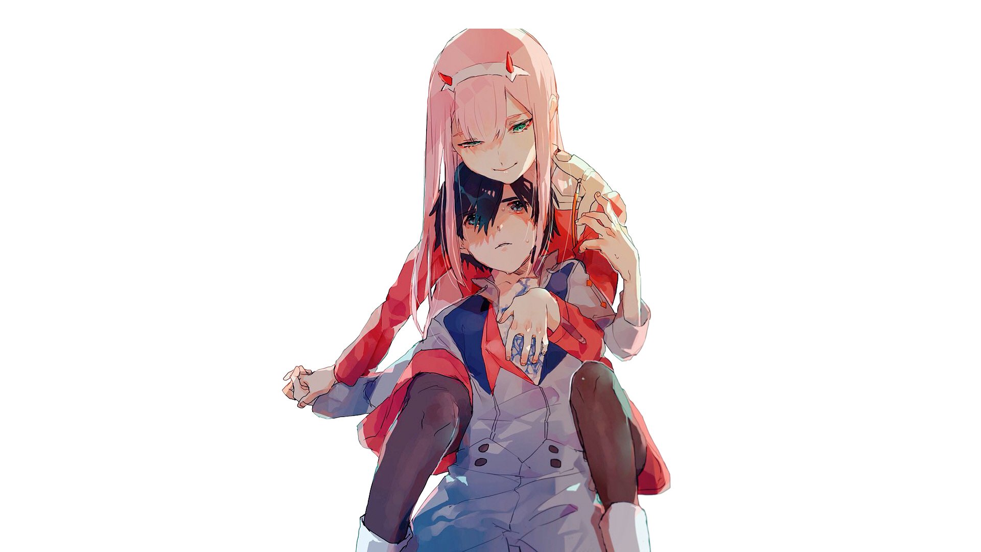 Download Hiro (Darling In The FranXX) Zero Two (Darling In The FranXX