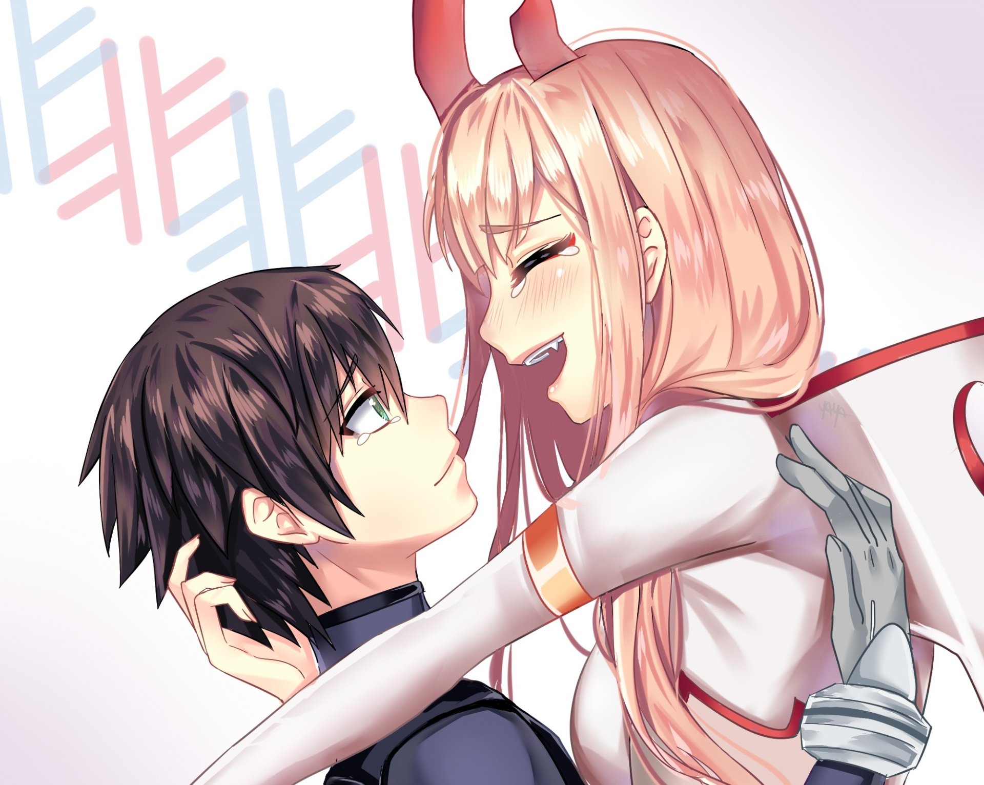 Hiro & Zero Two — Darling Embrace (HD) | Zero Two × Hiro — Anime ...