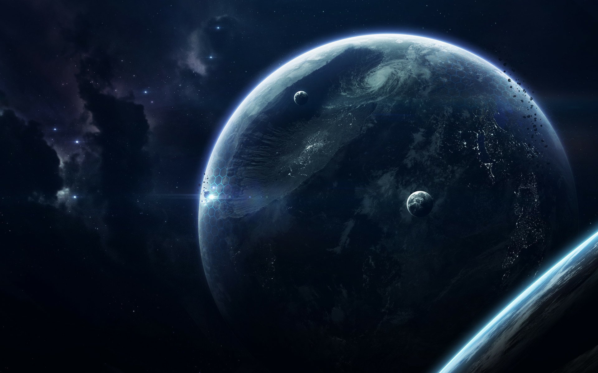 Sci Fi Planet HD Wallpaper by Vadim Sadovski