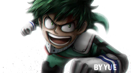 Izuku Midoriya Anime My Hero Academia HD Desktop Wallpaper | Background Image