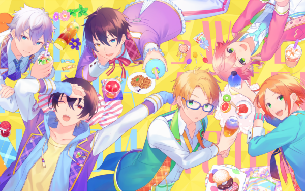Video Game Ensemble Stars Yuta Aoi Tori Himemiya Mika Kagehira Ritsu Sakuma Izumi Sena Makoto Yuuki HD Wallpaper | Background Image